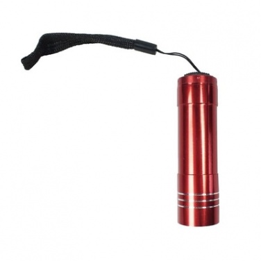 Logo trade corporate gifts picture of: Torch 9 LED with wrist strap