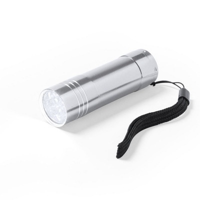 Logo trade promotional product photo of: Torch 9 LED with wrist strap