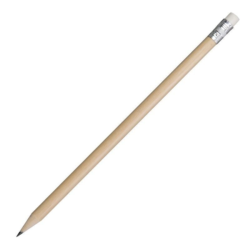 Logotrade promotional merchandise photo of: Wooden pencil, ecru natural
