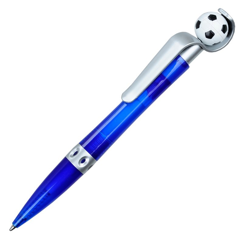 Logo trade corporate gifts picture of: Kick ballpen, blue
