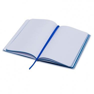 Logo trade advertising products picture of: Plain notepad, @ 130x210/80p, blue/white