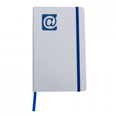 Logo trade corporate gifts picture of: Plain notepad, @ 130x210/80p, blue/white