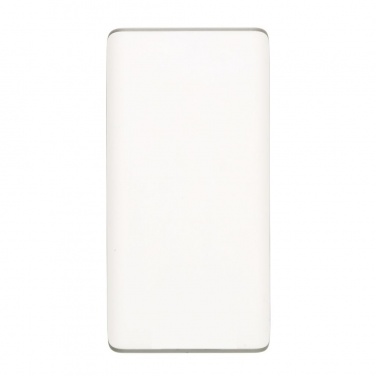 Logotrade promotional gift picture of: 20.000 mAh powerbank with display, white