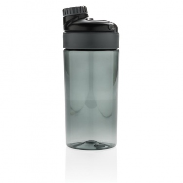 Logo trade corporate gift photo of: Leakproof bottle with wireless earbuds, black