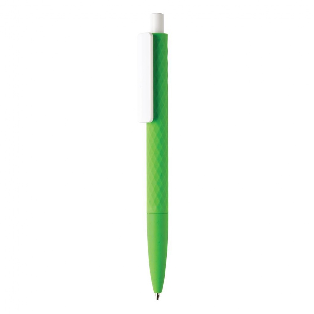 Logo trade promotional giveaways picture of: X3 pen smooth touch, green