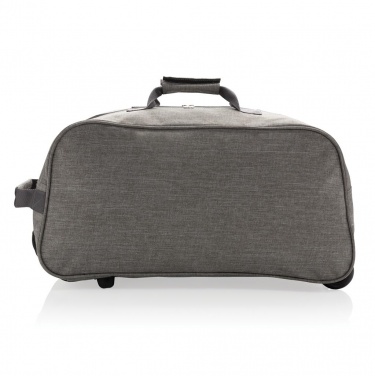 Logo trade promotional products picture of: Basic weekend trolley, grey