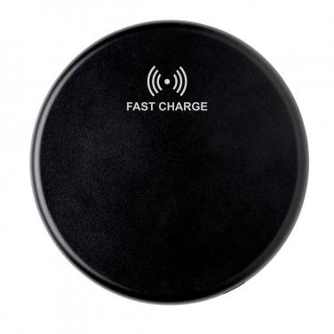 Logotrade advertising product picture of: Wireless 10W fast charging pad, black