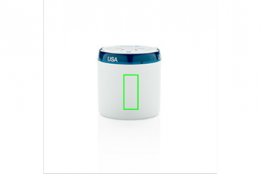Logotrade promotional item picture of: Travel Blue world travel adapter, white