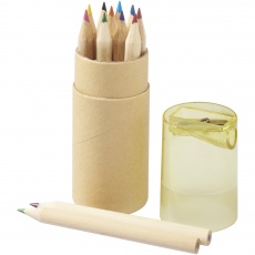12-piece pencil set, yellow
