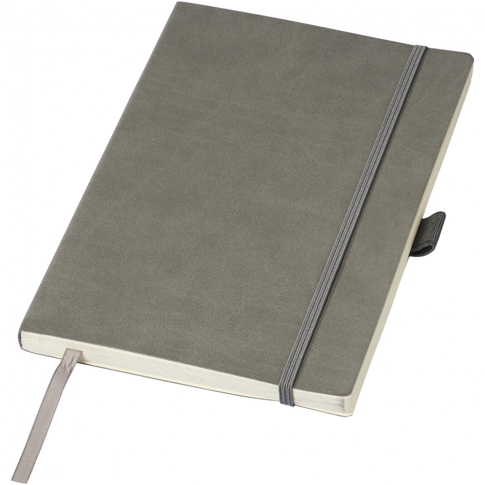 Logotrade promotional item image of: Revello Notebook A5, grey