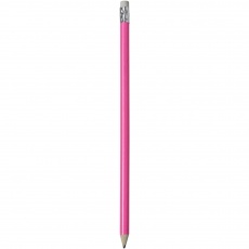 Alegra pencil with coloured barrel, pink