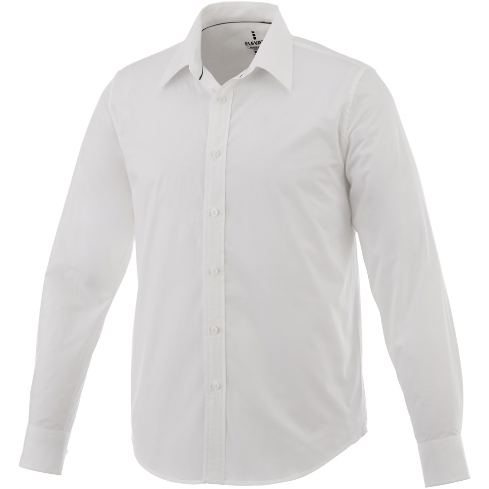 Logotrade promotional item image of: Hamell long sleeve shirt, white