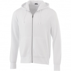 Cypress full zip hoodie, white