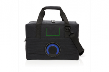 Logotrade advertising product image of: Party speaker cooler bag, black
