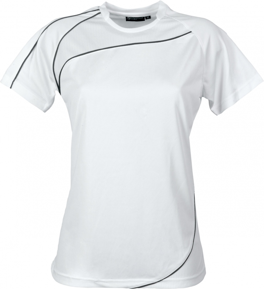 Logo trade promotional products image of: RILA WOMEN T-shirt, white