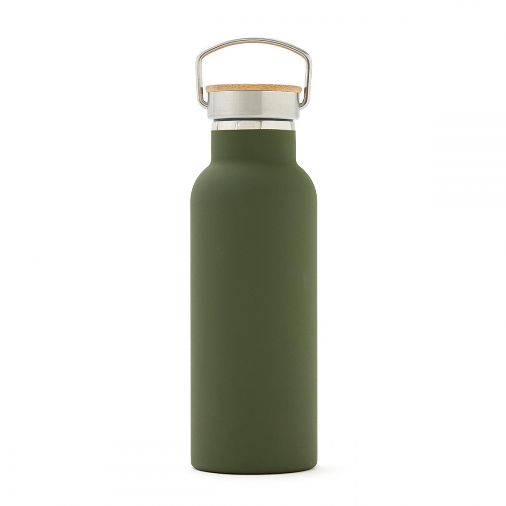 Logotrade promotional product picture of: Miles insulated bottle, green