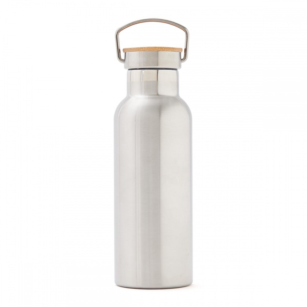 Logotrade advertising products photo of: Miles insulated bottle, silver