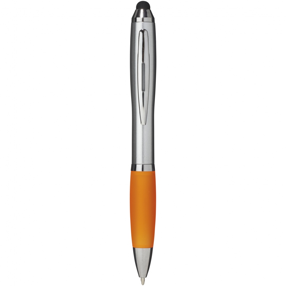 Logo trade advertising products picture of: Nash stylus ballpoint pen