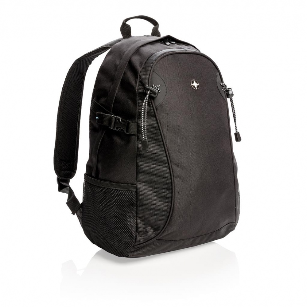Logotrade corporate gift picture of: Swiss Peak outdoor backpack, black