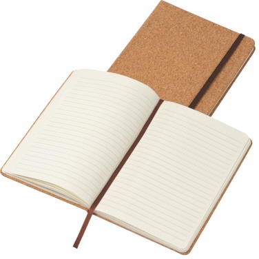 Logotrade advertising products photo of: Cork notebook - DIN A5, beige