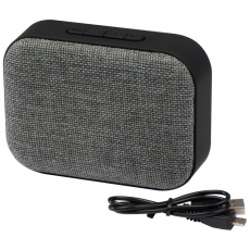 Bluetooth speaker + radio, grey