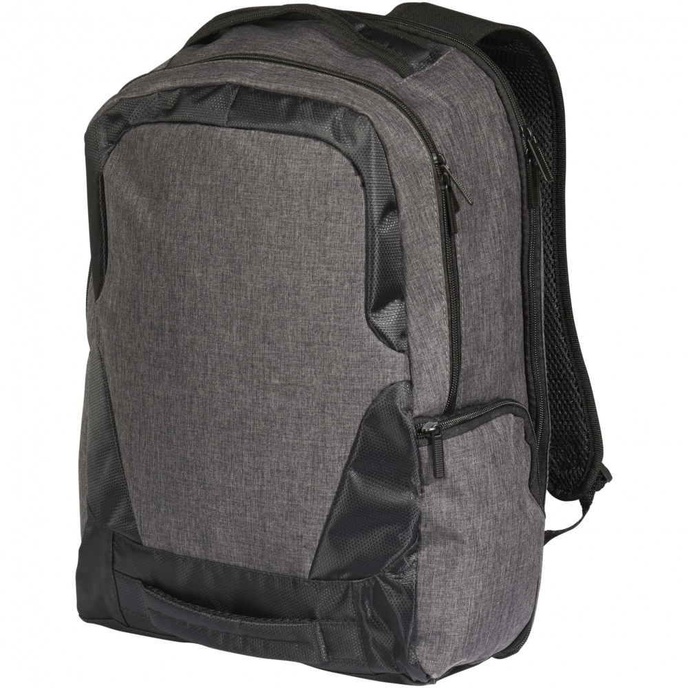 Logotrade promotional giveaway image of: Overland 17" TSA Computer Backpack w/ USB Port, black