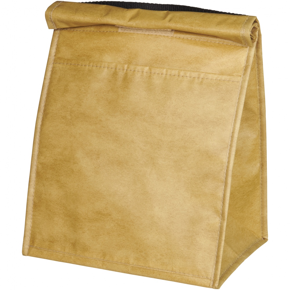 Logo trade advertising products image of: Paper Bag 12-Can Lnch Clr BR, yellow