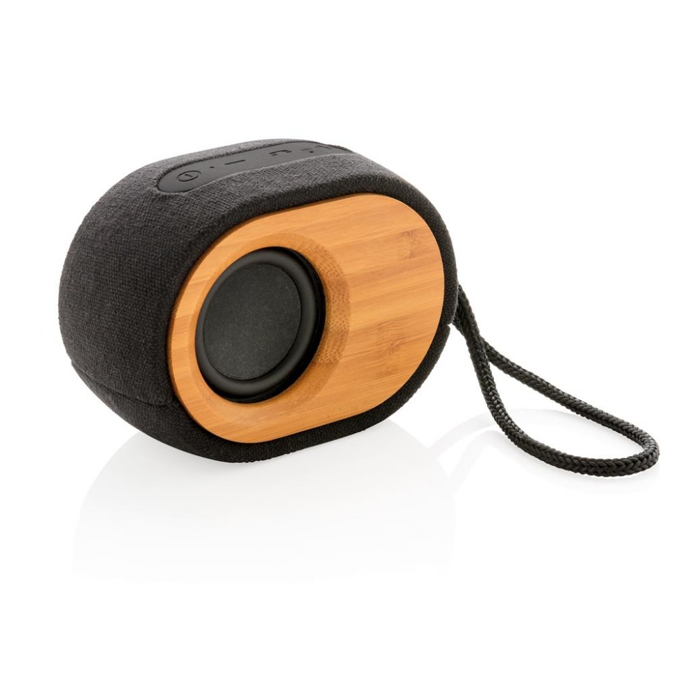 Logotrade promotional gifts photo of: Cool Bamboo X  speaker, black