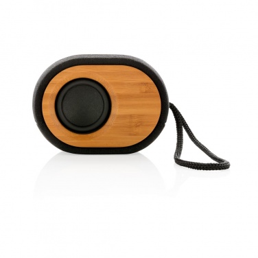 Logotrade corporate gift picture of: Cool Bamboo X  speaker, black