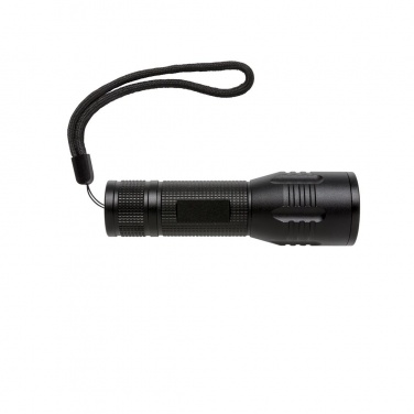 Logotrade promotional merchandise picture of: 3W medium CREE torch, black