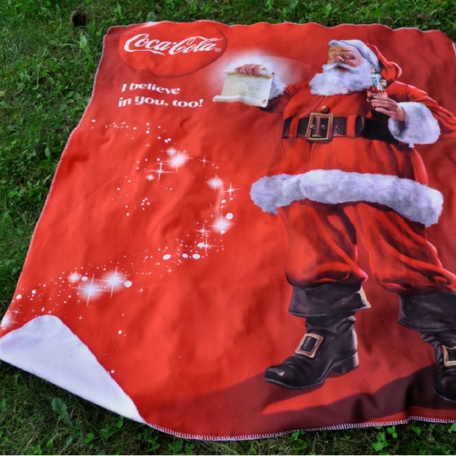 Logotrade promotional items photo of: Digi print polar fleece blanket, 100x150 cm