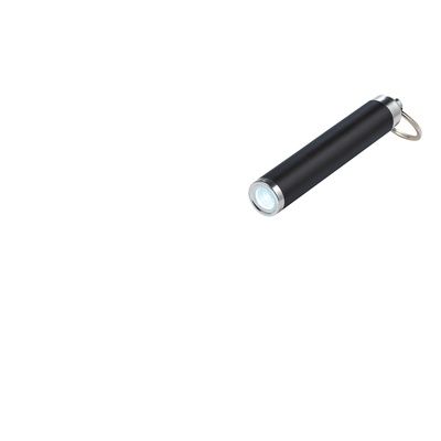 Logo trade promotional products picture of: Pocket LED torch, black
