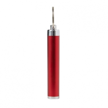 Logo trade promotional gift photo of: Pocket LED torch, Red