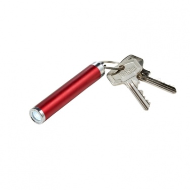 Logo trade promotional product photo of: Pocket LED torch, Red