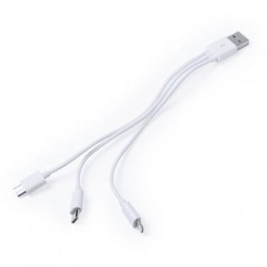 Logo trade business gift photo of: Charging cable, black box