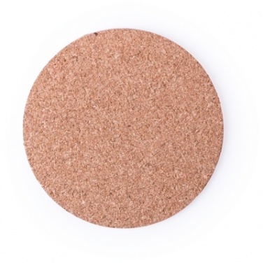 Logo trade promotional products picture of: Cork coaster, beige