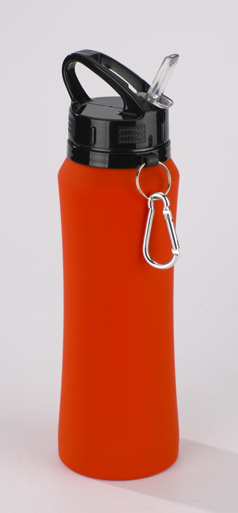 Logotrade advertising product picture of: Water bottle Colorissimo, 700 ml, orange