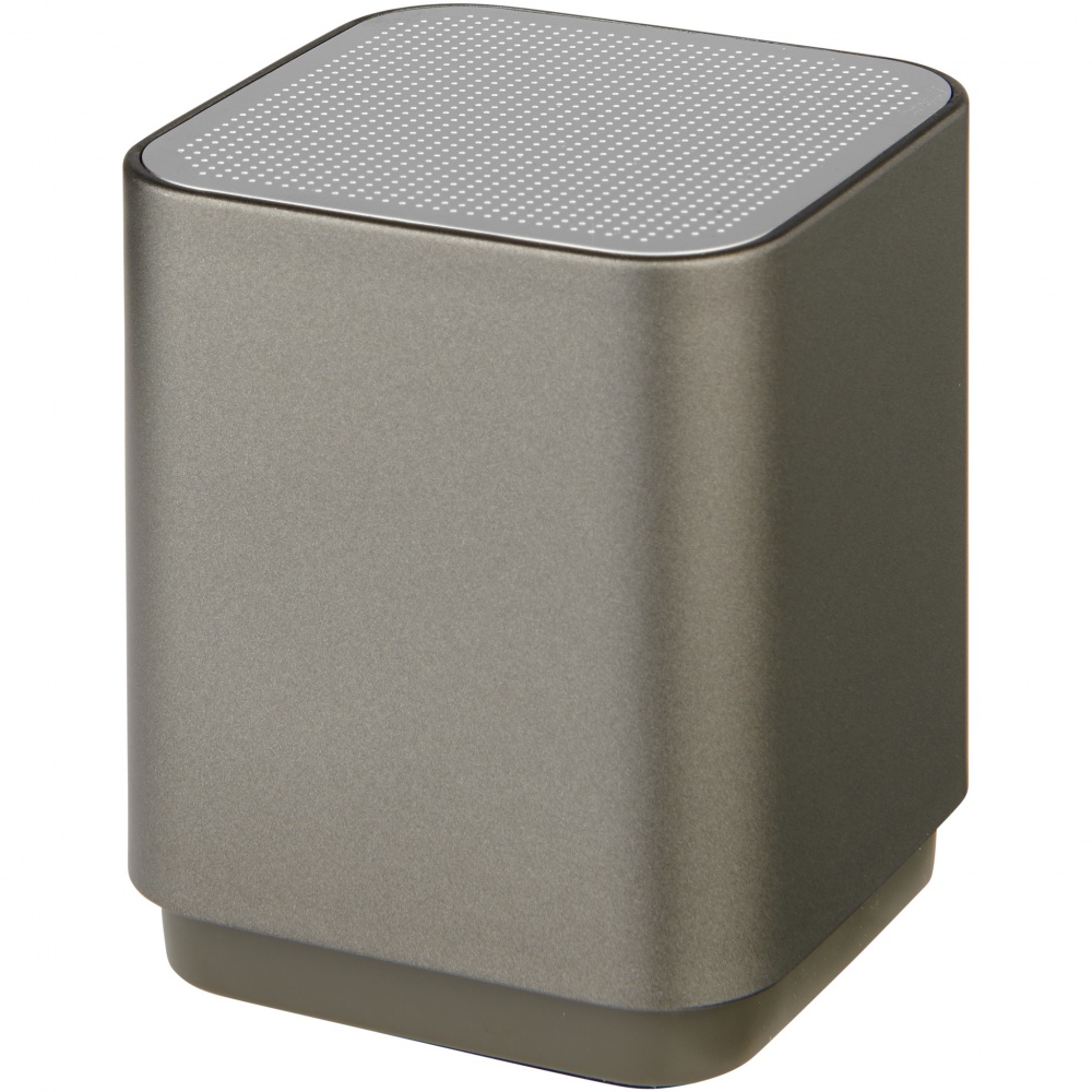 Logotrade promotional merchandise photo of: Beam light-up Bluetooth® speaker, graphite