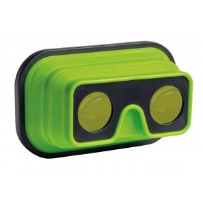 Logotrade promotional item image of: VR Glasses IMAGINATION FLEX, green