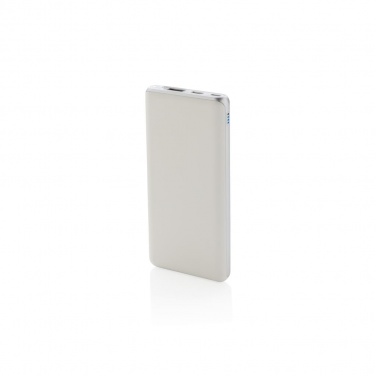 Logotrade corporate gifts photo of: Ultra fast 10.000 mAh powerbank with PD, white