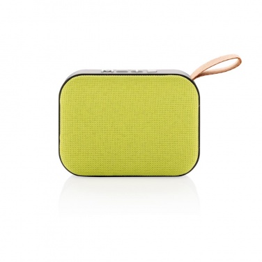 Logotrade corporate gift picture of: Fabric trend speaker, green