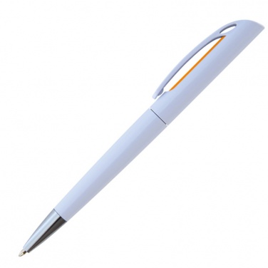 Logo trade promotional products picture of: Ballpen Justany, orange