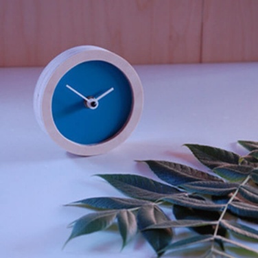 Logo trade promotional items picture of: Wooden desk clock
