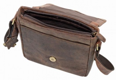 Logotrade promotional products photo of: Genuine leather bag Wildernes, brown