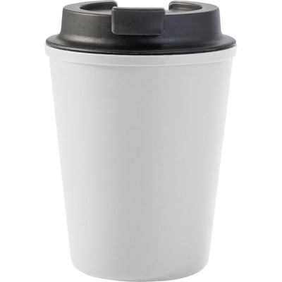 Logotrade promotional merchandise picture of: Travel mug 350 ml, white