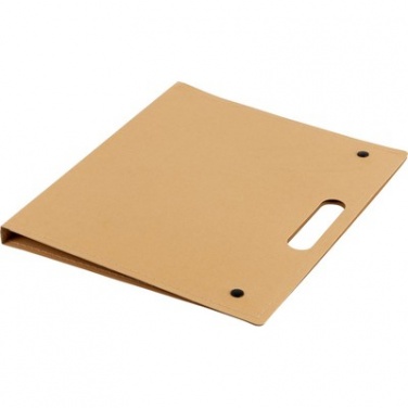 Logo trade advertising product photo of: Conference folder, notebook A4, ball pen, sticky notes, beige