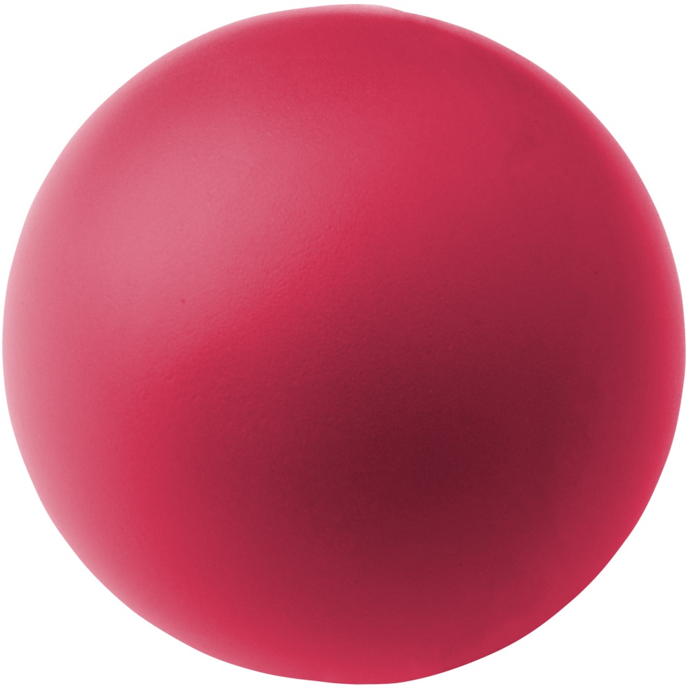 Logotrade corporate gift picture of: Cool round stress reliever, magenta