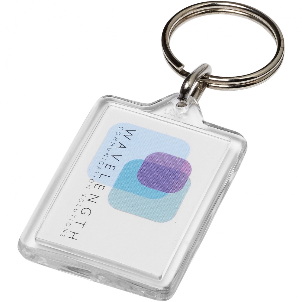 Logotrade promotional items photo of: Midi Y1 compact keychain, transparent