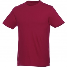 Heros short sleeve unisex t-shirt, dark red