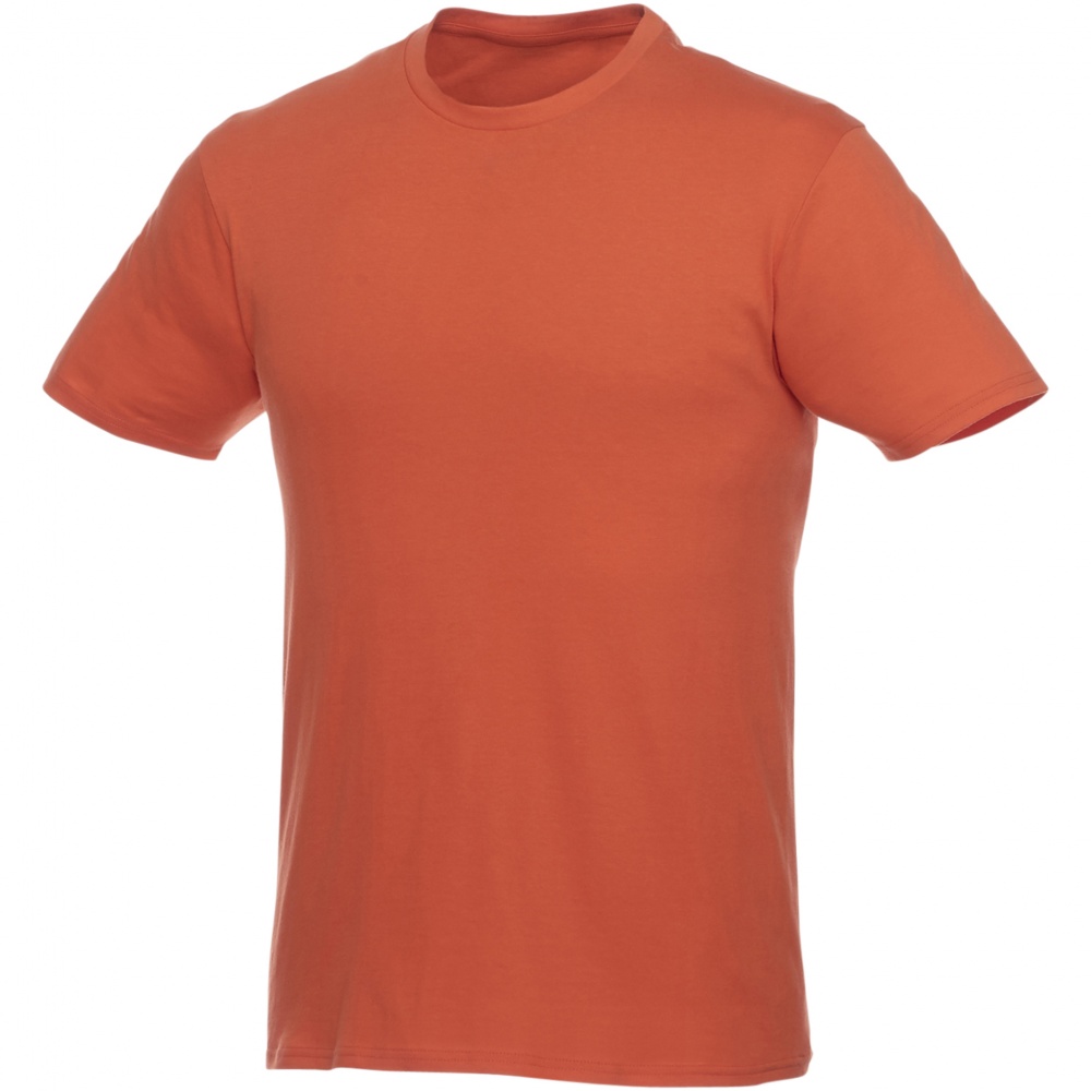 Logo trade promotional merchandise image of: Heros short sleeve unisex t-shirt, orange